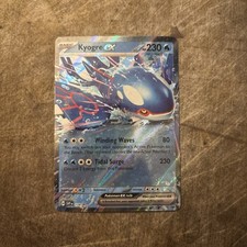 Kyogre ex SVP 178 Pokémon Scarlet & Violet Azure Legends Black Star Promo NM