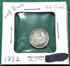 1872 Seated Liberty Half Dime (PC)