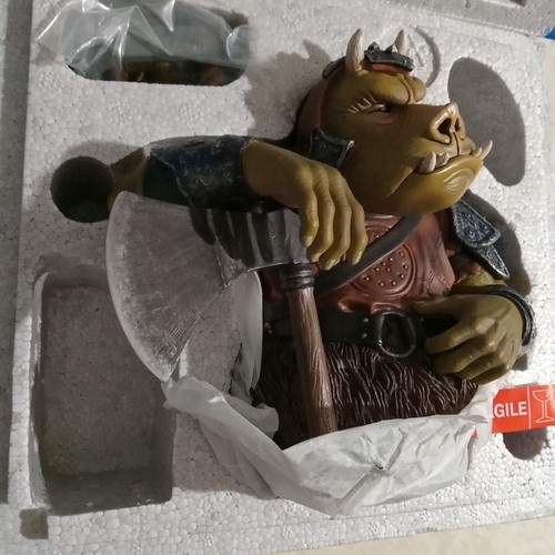 Gentle Giant STAR WARS Return of the Jedi GAMORREAN GUARD Sammler Büste #1318 - Bild 10 von 11