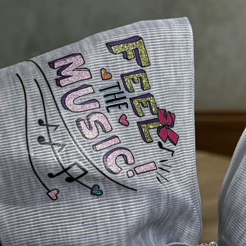 Jojo Siwa Hair Bows Bundle Lot of 3 Large Size Clip Music Notes Stars Bling - Picture 4 of 14