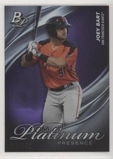 2019 Bowman Platinum Wal-Mart Presence Purple Foil /250 Joey Bart #PP-6 0d6s