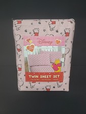 Disney Winnie the Pooh 3 Piece Twin Size Sheet Set - 100 Cotton