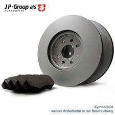 Bremsscheiben Set + Beläge JP GROUP für FIAT PANDA VAN 312PXG1A 312PXN1A 4x4 CNG