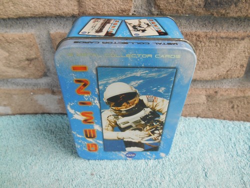 NASA Metal Collector Cards EMPTY! METAL Tin 1996 NASA Collectible. NO CARDS! - Picture 3 of 9