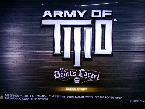 Army of Two: The Devils Cartel 2013 Sony Playstation 3 PS3 Video Game NO MANUAL - Picture 2 of 8