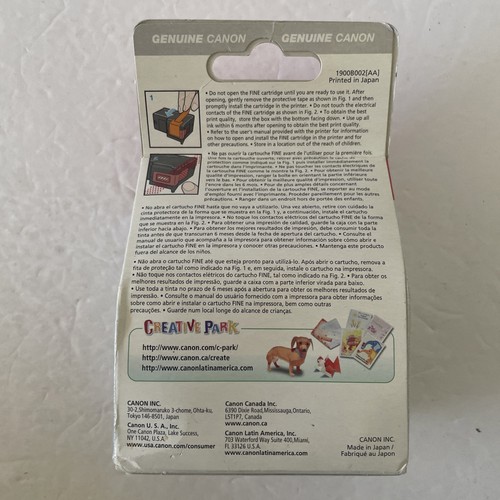 GENUINE Canon CL-31 Color Ink for PIXMA iP1800 MP140 MP190 MP210 MX300 MX310 - Picture 2 of 3
