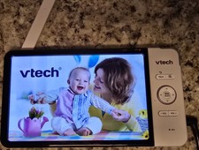 VTech Remote Access Baby Monitor RM7764HD - 7 Smart WiFi 1080p Pan Tilt