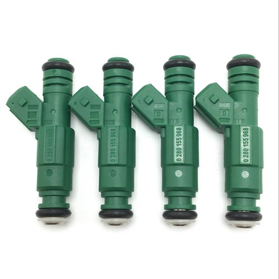 #ad 4 X 0280155968 GREEN GIANT FUEL INJECTOR FITS BOSCH 42LB MOTORSPORT RACING 440CC $34.68