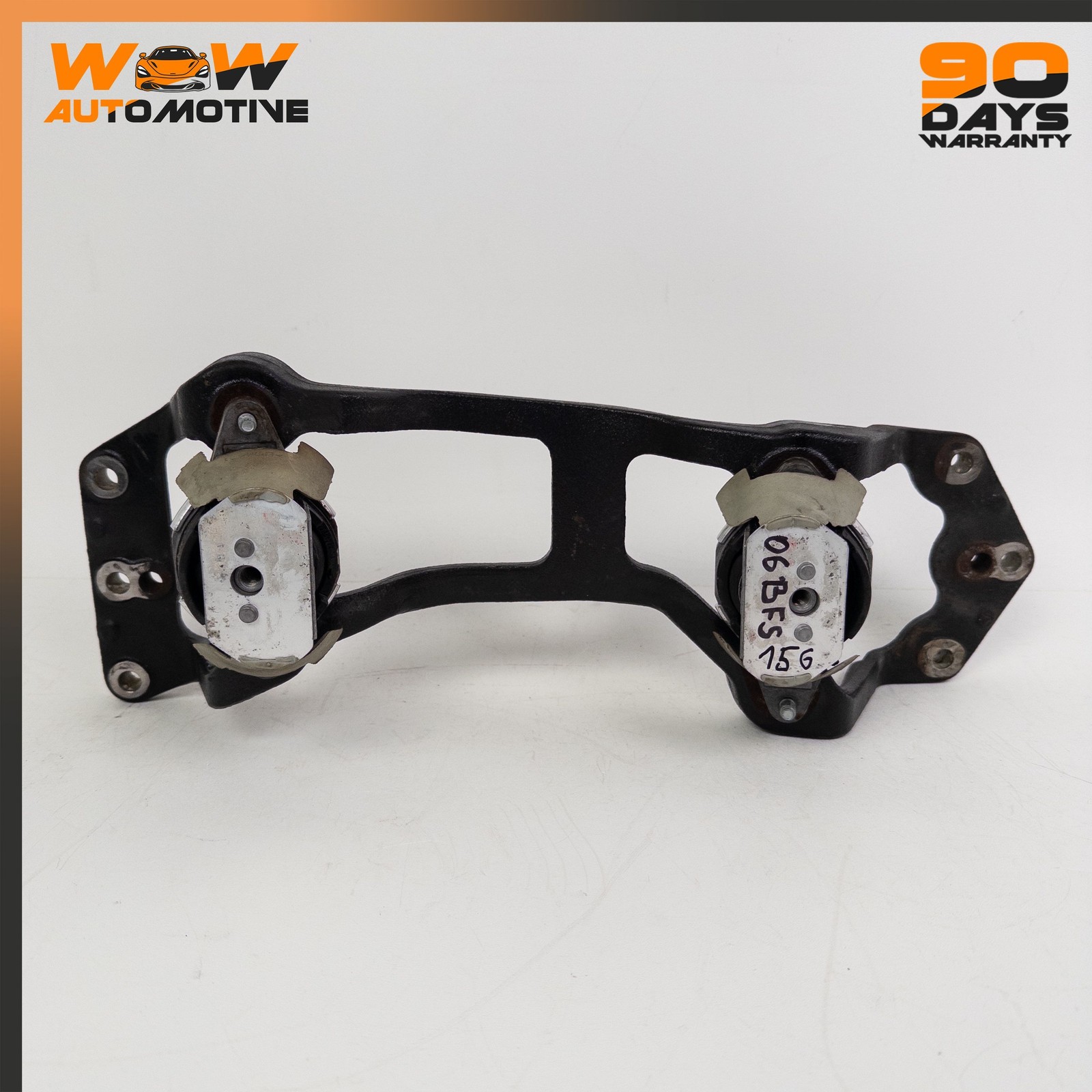 04-13 BENTLEY CONTINENTAL FLYING SPUR TRANSMISSION CROSSMEMBER MOUNT BRACKET OEM