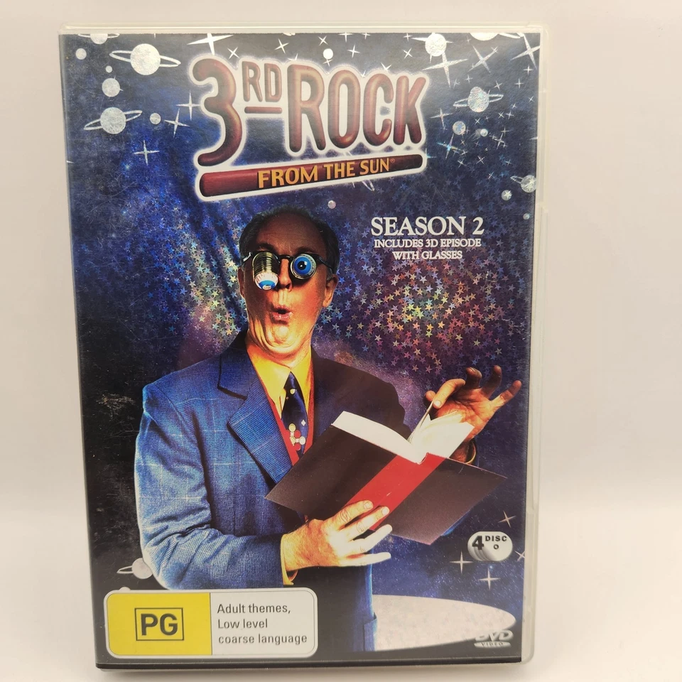 3rd Rock from the Sun The Complete Series Temporadas 1-6 Región 4 DVD 1 2 3 4 5 6 Foto 4 de 4