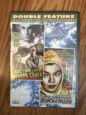 DOUBLE FEATURE:They Came From Beyond Space &First Spaceship On Venus.DVD- SEALED