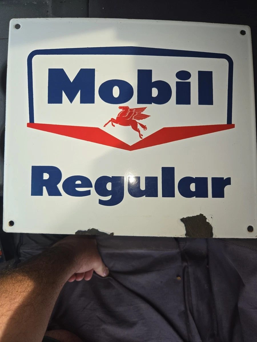 Vintage Mobil Gas Signs Original Advertising (1930-1969) for sale