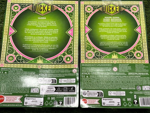 Mattel Wicked Movie Glinda & Singing Glinda Dolls URL MISPRINT ERROR BOX BUNDLE - Picture 4 of 6