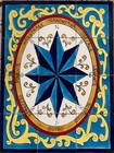 18" x 24" Ceramic Tile Mural Backsplash Art Wall Panel Hand Painted Vase Flowers