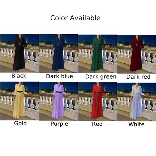 Trendiger Damen Jumpsuit mit weitem Bein, lockerer Passform und Pailletten für Stil - Bild 5 von 17