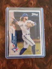 2020 Topps Update Series - Boxtopper Patch Bo Bichette #BP-BB (MEM, RC)