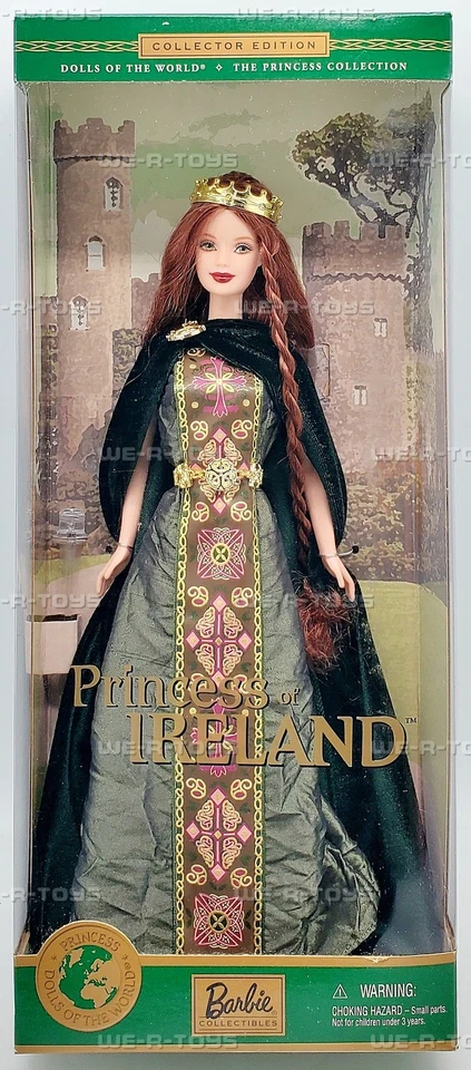 Princess of Ireland Dolls of the World Barbie Doll 2001 Mattel 53367 - Image 2 of 4
