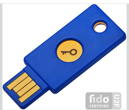 Yubico FIDO Security Key NFC and USB - Two Factor Authentication, Fits USB-A - Picture 5 of 6