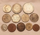 13 Mixed Foreign Coins Mexico, Greece, France, Canada, Great Britain & More — photo 5