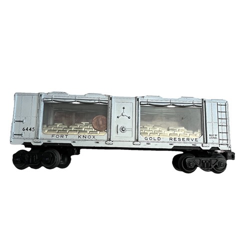 Coche de transporte lingotes de oro de posguerra Fort Knox LIONEL 6445 de 1961-63 tren | Zustand: Used