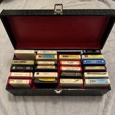 Vintage Classic Rock 8 Track Tape Lot Pink Floyd Hendrix Deep Purple Doors