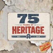 250 Years of Freedom Anniversary Metal Tin Sign Art Wall Decor for Dorm 8x12