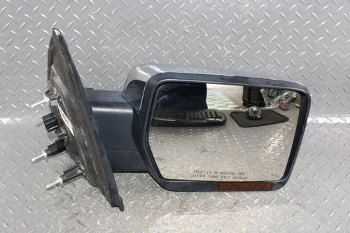 11-14 F150 *DMG* Chrome Cap Passenger Right RH Power Door Mirror Heated OEM WTY