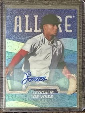 Leodalis De Vries 2025 Upper Deck Allure SE SP Tile Auto Autograph /25
