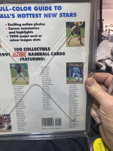 1990-91 Score Baseballs 100 Hottest Rookies Set Sealed Neu Ungeöffnet - Bild 9 von 9