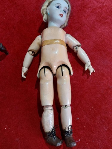 Poupée Ancienne Française AL Limoges Chérie 9 56 Cm - Picture 6 of 10
