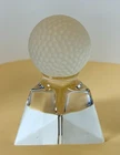 Steuben Glass Golf Ball Paperweight