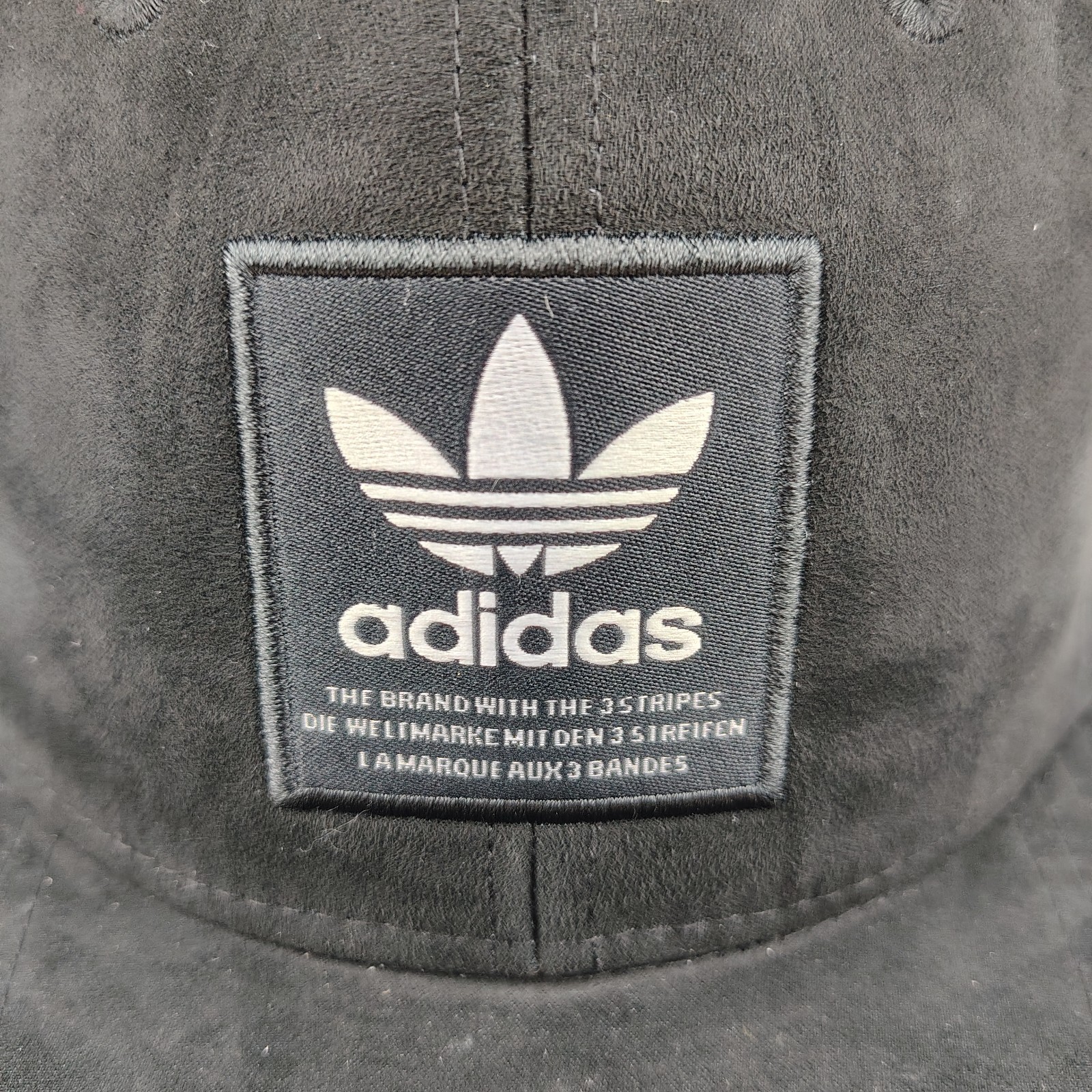 ADIDAS Logo Patch Hat Snapback Adjustable Black F… - image 3