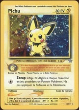 2001 Pokemon FRENCH Unlimited Neo Genesis Pichu Holo 12/111 EX