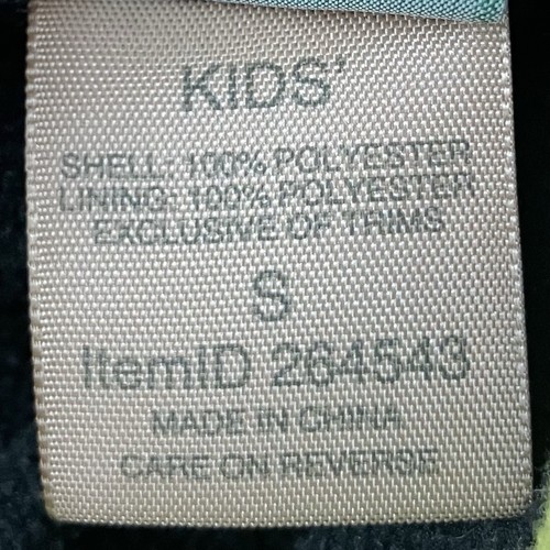 L.L. Bean Unisex Kids Size Small Flame Fleece Winter Beanie Hat Blue & Lime - Picture 8 of 12
