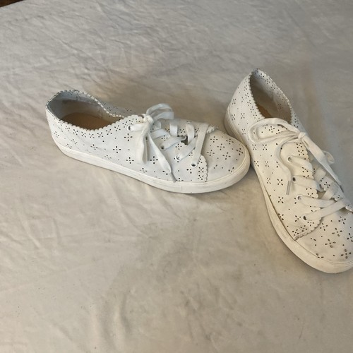 9,5 M Grand Crosscourt Sneaker weiß Leder Schnürer - Bild 12 von 15