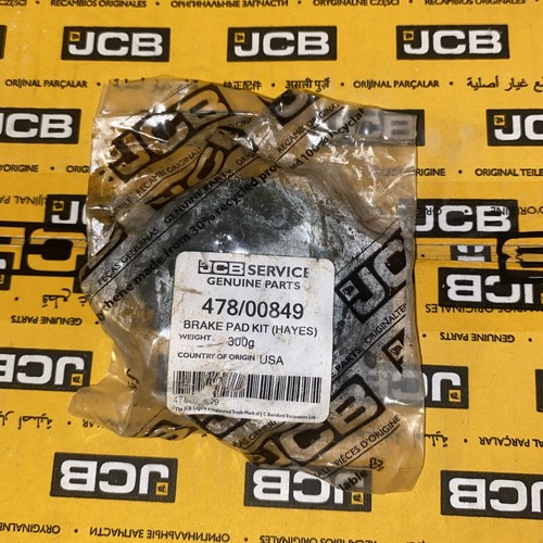 JCB BACKHOE - HAND BRAKE PADS ROUND (15/920103 478/00849 15/913501 333/C2926)