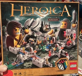 Lego board game lot 3856 ninjago the board game 3860 Heroica Castle Fortaan