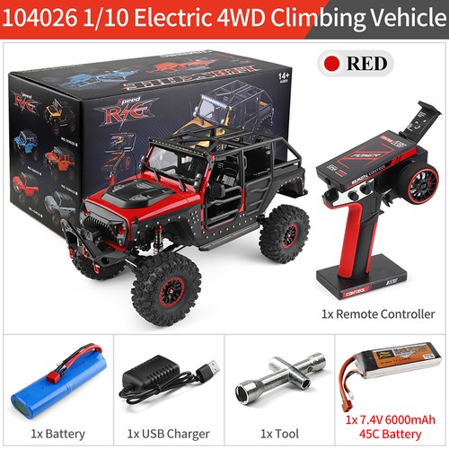 Wltoys XK 104026 Climbing Car 4WD 1/10 Off-road Vehicle Remote Controller Cars - Picture 31 of 31