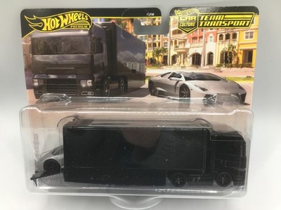 Hot Wheels Premium Team Transport Lamborghini Reventon Roadster + Flipsider Haul