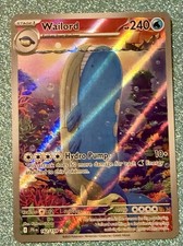 Pokémon TCG Wailord 162/159 Journey Together Illustration Rare Card NM Condition