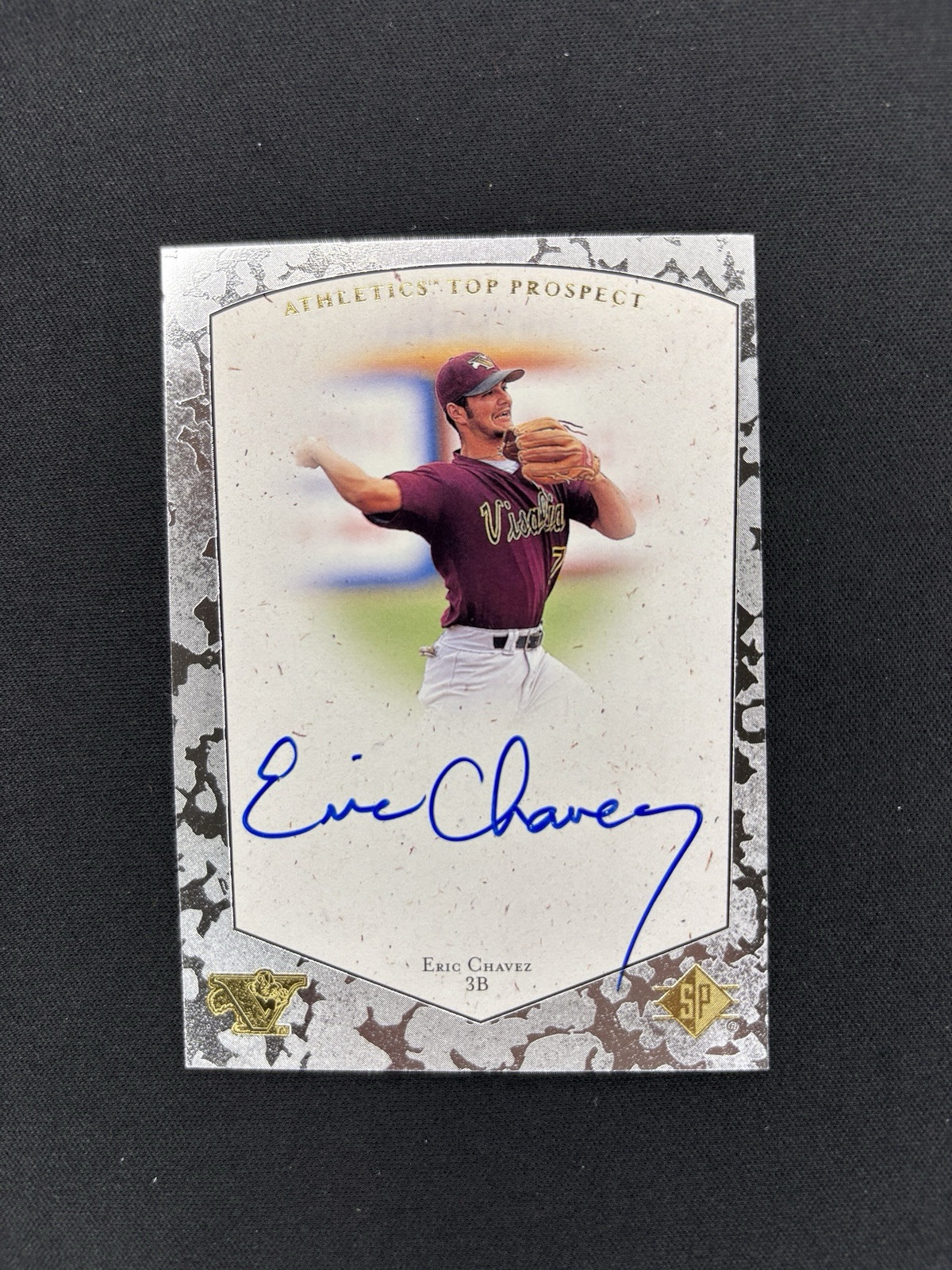 1998 SP Top Prospects Auto Eric Chavez #EC Auto