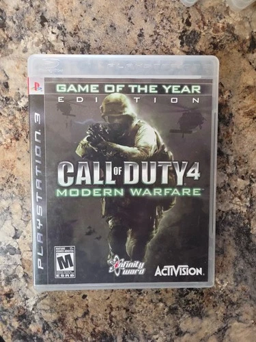 Call of Duty 4 Modern Warfare PS3 - Game Of The Year Edition - With Manual