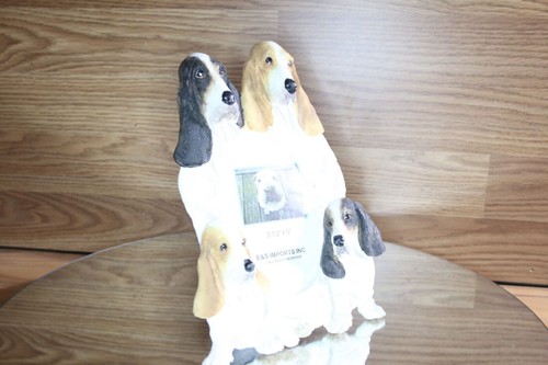 Basset Hound Picture Frame 3D Resign Ceramic great for your Pet photos NEW - Bild 20 von 24