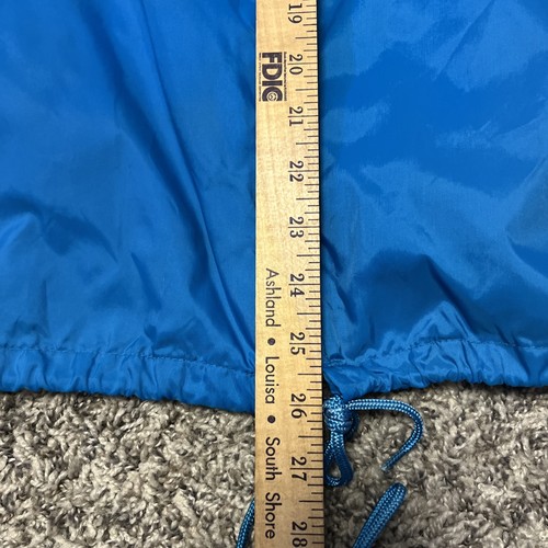 Lands End Windbreaker Jacket Men’s Large L Blue - Picture 7 of 9