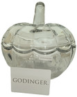 Godinger Harvest Pumpkin Crystal Covered Candy Decorative Box Fall Halloween