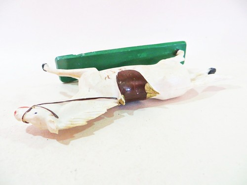 STARLUX AMERICAN INDIAN/COWBOY PLASTIC GALLOPING HORSE. GOOD. VINTAGE. COMPLETE - Picture 5 of 6