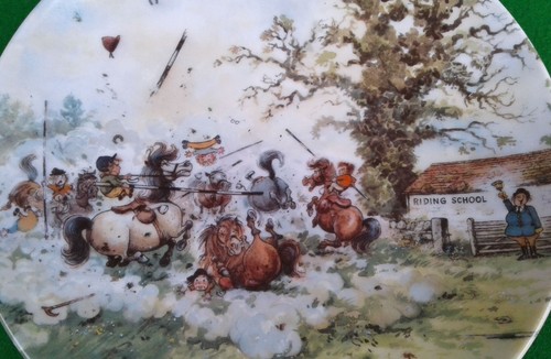 ROYAL WORCESTER - THELWELL’S PONIES - SELECTION OF DANBURY MINT PLATES. - Picture 5 of 64