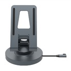 Acht in Eins-Multi-USB-C-Hub mit 360-Grad-Drehständer, -Kompatibel, 4K, 60 7676