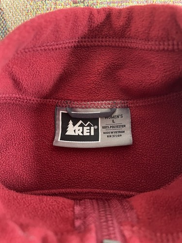 REI Polartec gilet pile full zip senza maniche marrone outdoor donna grande - Foto 3 di 8