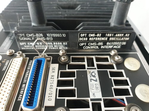 Rohde & Schwarz CMS52 Radiocommunication Service Monitor, 0840.0009.52 - Bild 20 von 23